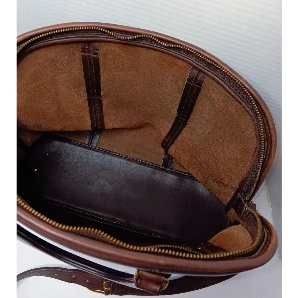 Vintage Coach 90s Bancroft Brief  XL Satchel - Picture 3 of 11